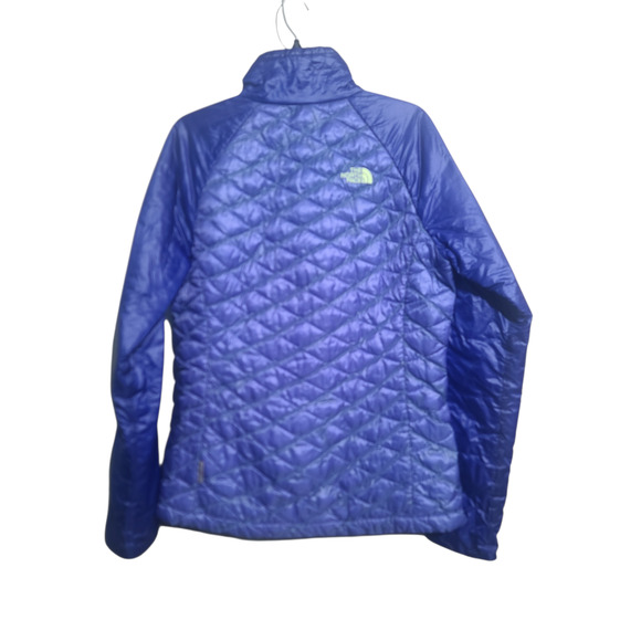 The North Face Thermoball PrimaLoft Full-Zip Jacket Small Purple GUC Two-Tone - Picture 2 of 5
